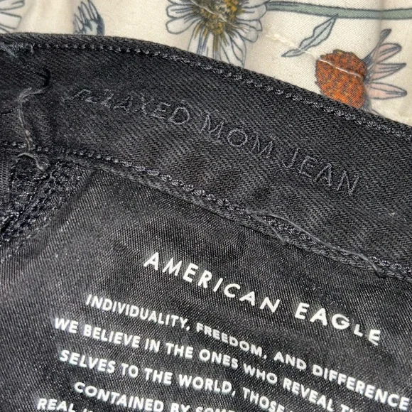 American Eagle relaxed mom jeans SIZE 6R - Picture 4 of 5